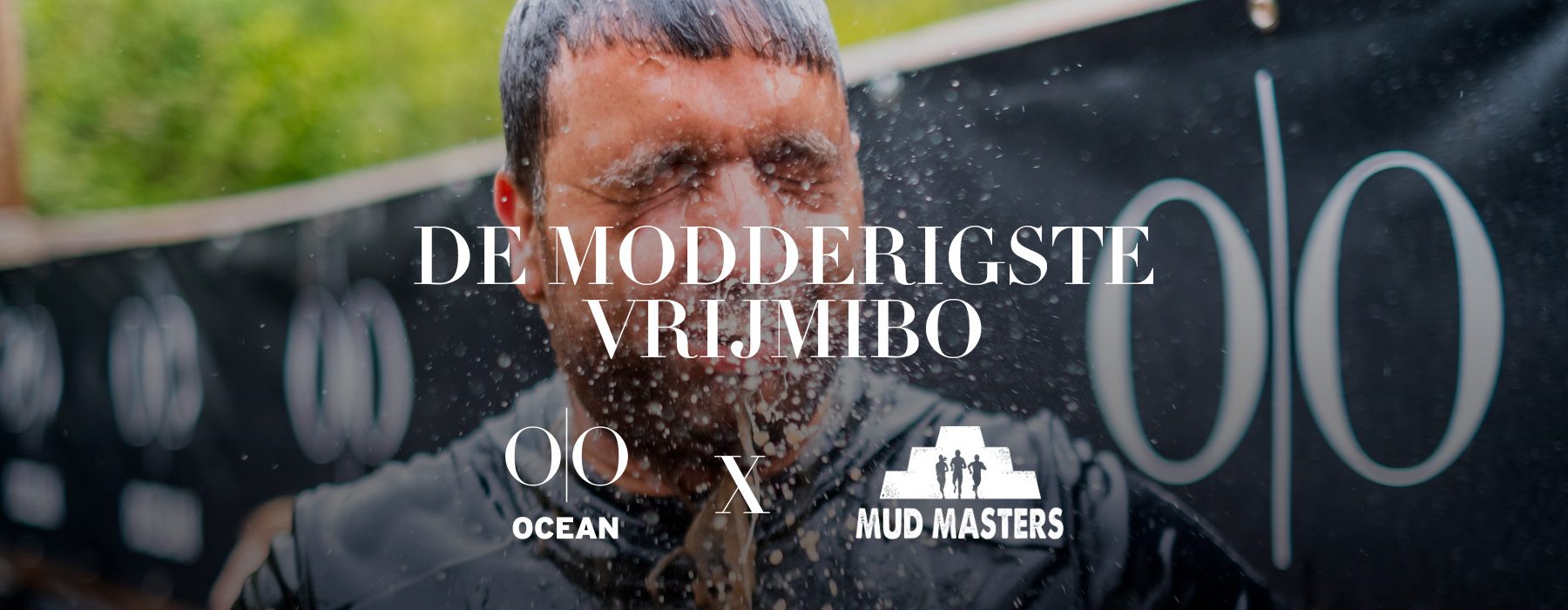 Banner Modderigste VrijdagMiddag borrel - Mud Masters